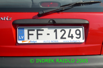 Vehicle registration plates of Latvia - Wikipedia